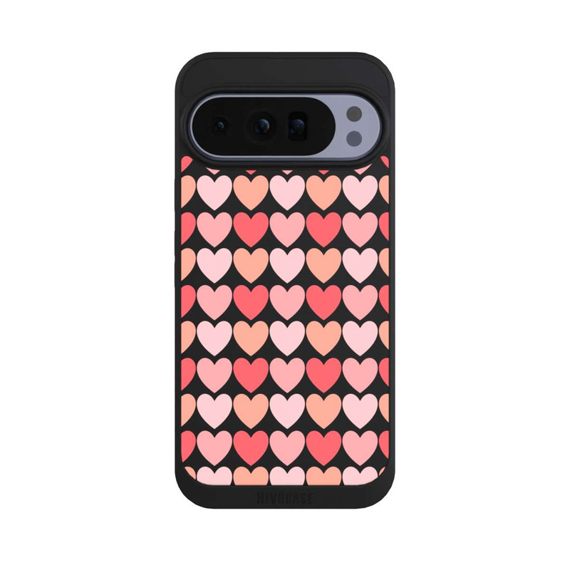 Pixel 10 Pro XL NIVOpure Coeurs d'ombres roses