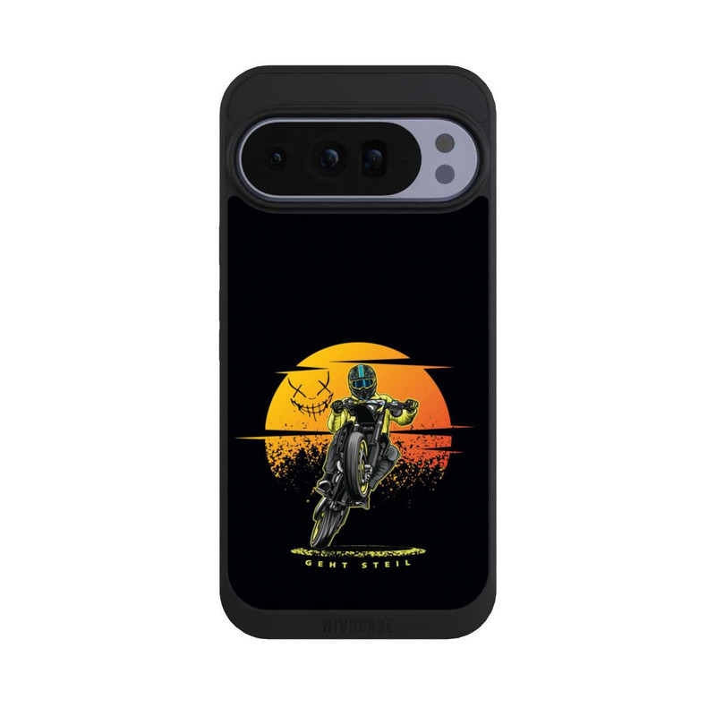 Pixel 10 Pro XL NIVOpure Sonnenuntergang Wheelie