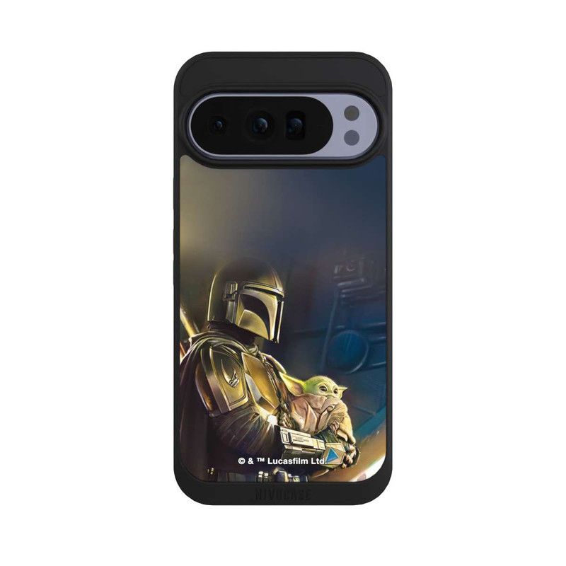 Pixel 10 Pro XL NIVOpure Mandalorian and Grogu inside Ship