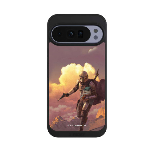 Google Pixel 10 Pro XL NIVOpure Der Mandalorianer und Grogu Sonnenguntergang Wolken