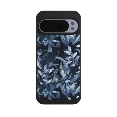 Google Pixel 10 Pro XL NIVOpure Aquarelle Feuilles Mystiques Marine