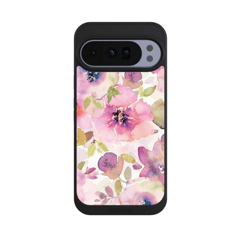 Pixel 10 Pro XL NIVOpure Tapete mit rosa Blumen