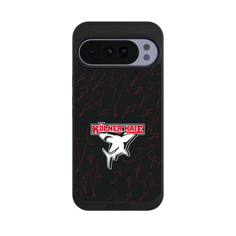 Pixel 10 Pro XL NIVOpure Haie Muster Rot