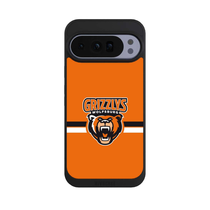 Pixel 10 Pro XL NIVOpure Logo Streifen Schwarz und Weiß