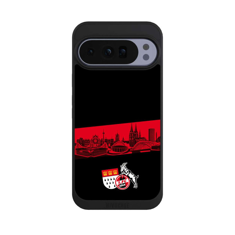 Pixel 10 Pro XL NIVOpure Skyline Köln Rot Schwarz