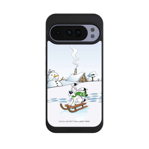 Google Pixel 10 Pro XL NIVOpure Idefix fährt Schlitten