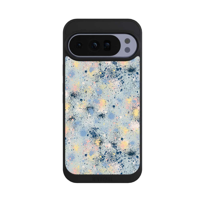 Pixel 10 Pro XL NIVOpure Ink Dripping Dust Texture Blue