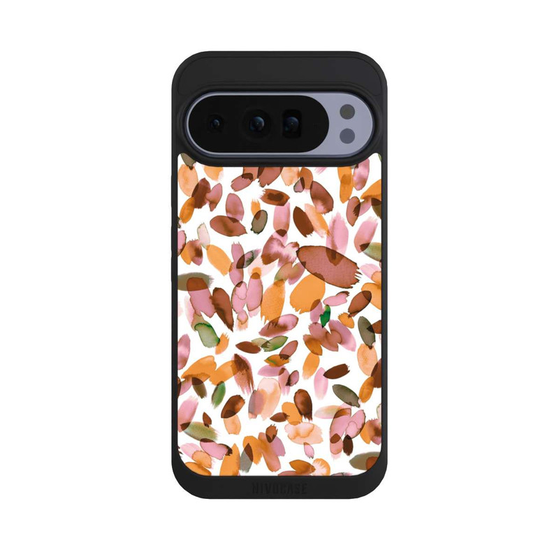 Pixel 10 Pro XL NIVOpure Watercolor Petal Stains Orange