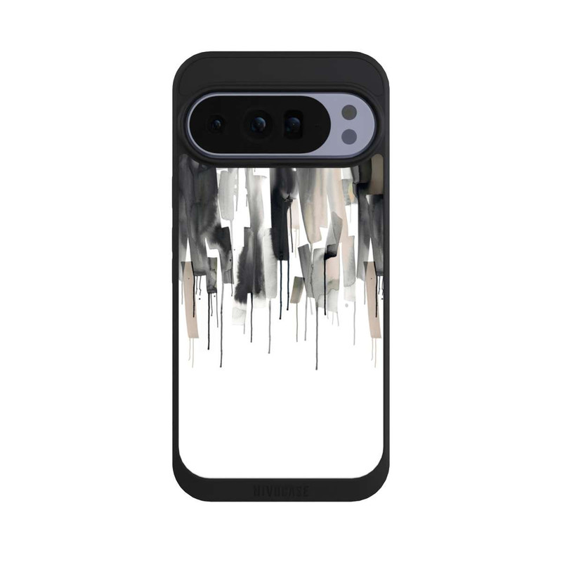 Pixel 10 Pro XL NIVOpure Watery Stripes Japandi Black