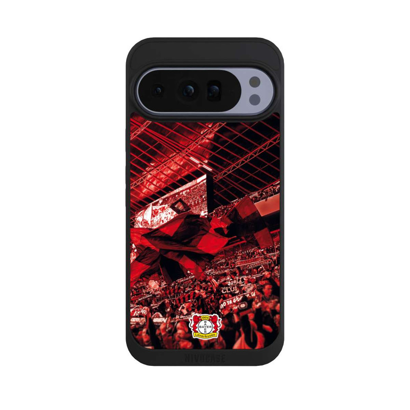 Pixel 10 Pro XL NIVOpure Bayer 04 Leverkusen Fankurve Rot