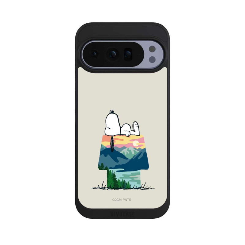 Pixel 10 Pro XL NIVOpure Snoopy Camping Hütte