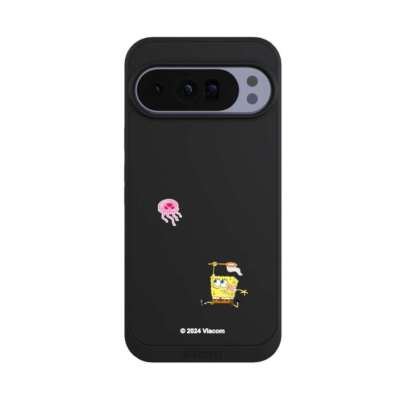 Pixel 10 Pro XL NIVOpure Spongebob jagt Quallen