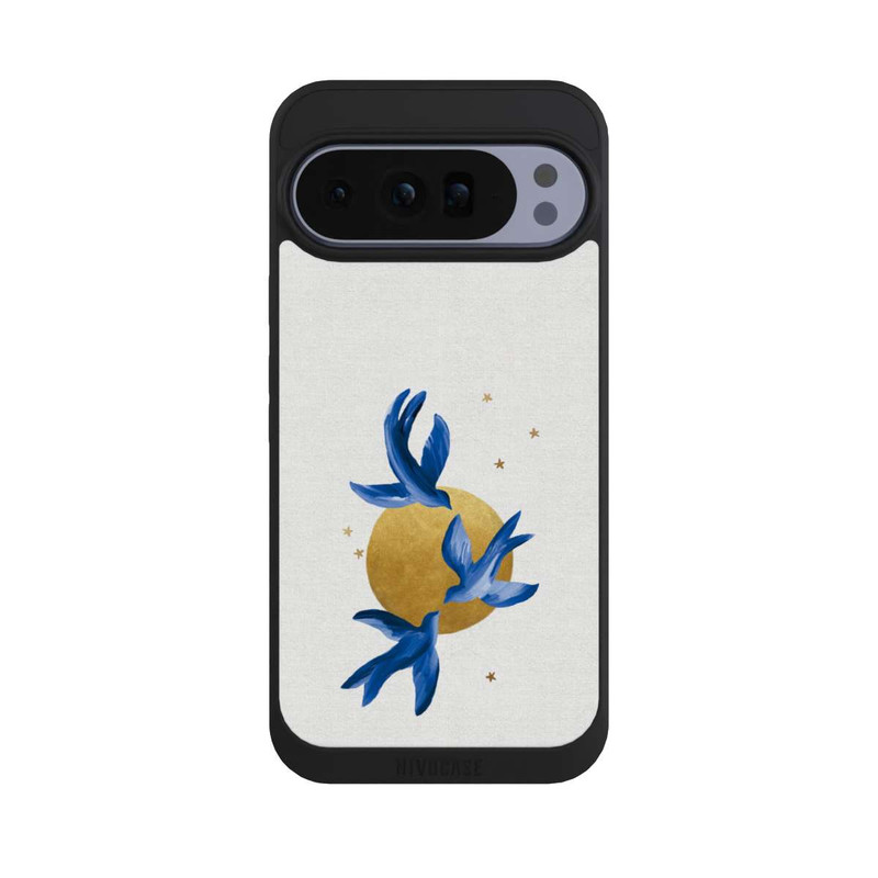 Pixel 10 Pro XL NIVOpure Oiseaux bleus