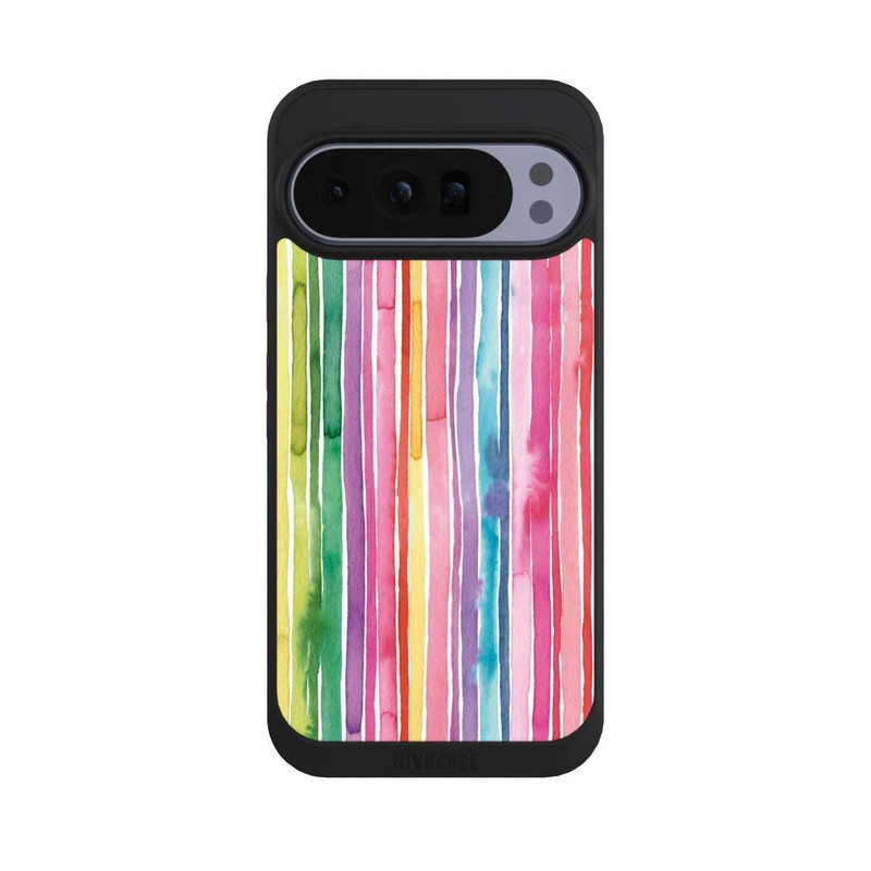 Pixel 10 Pro XL NIVOpure Camouflage Rayures arc-en-ciel