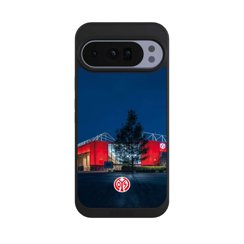 Pixel 10 Pro XL NIVOpure Mainz 05 Stadion bei Nacht
