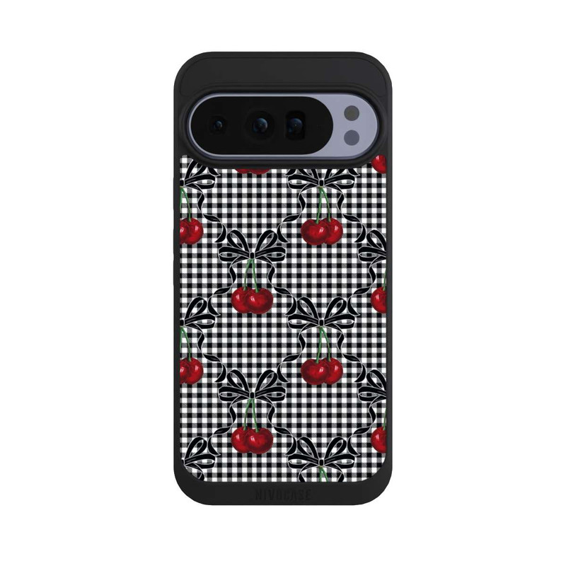 Pixel 10 Pro XL NIVOpure Motif cerise noir
