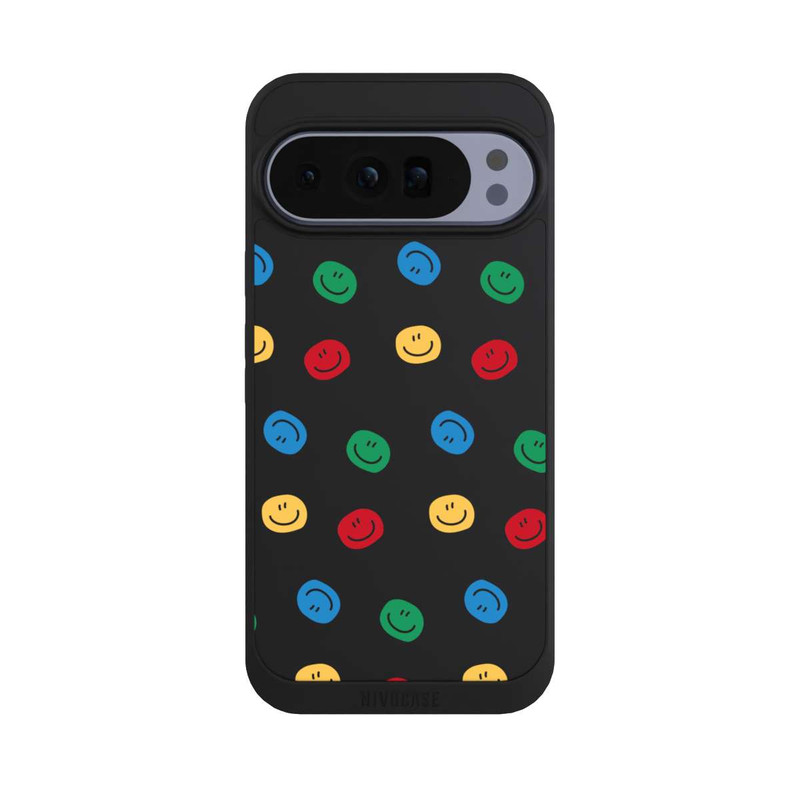 Pixel 10 Pro XL NIVOpure Smile Muster Bunt