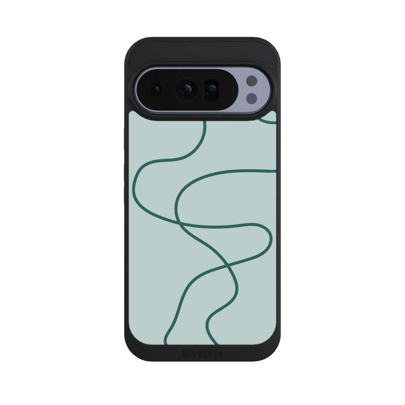 Pixel 10 Pro XL NIVOpure Blaue Dünne Linien