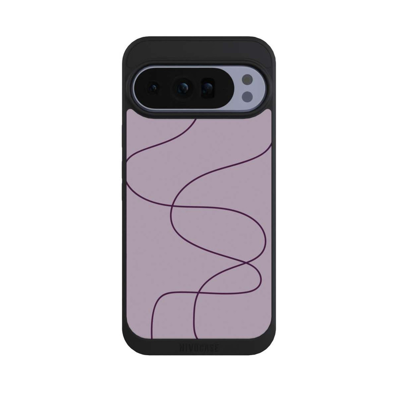 Pixel 10 Pro XL NIVOpure Lila Dünne Linien