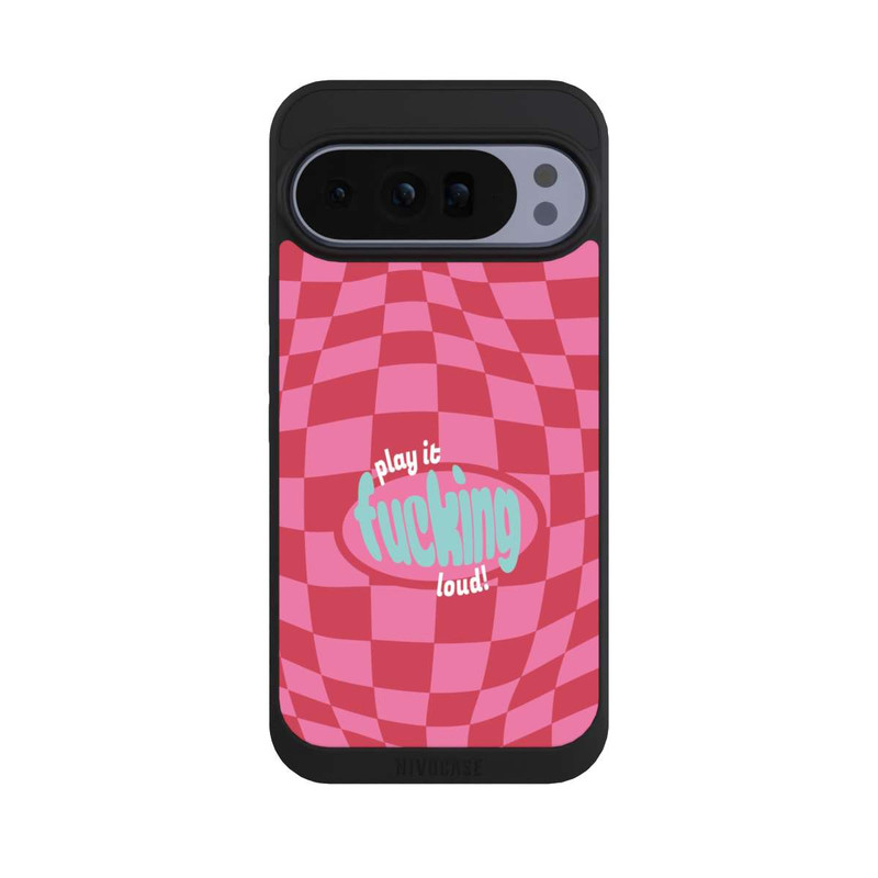 Pixel 10 Pro XL NIVOpure Play Fucking Loud Kariert