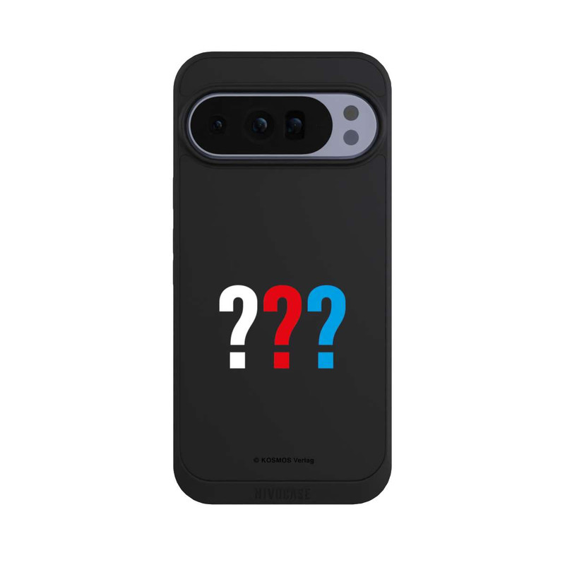Pixel 10 Pro XL NIVOpure Die Drei Fragezeichen Logo Transparent