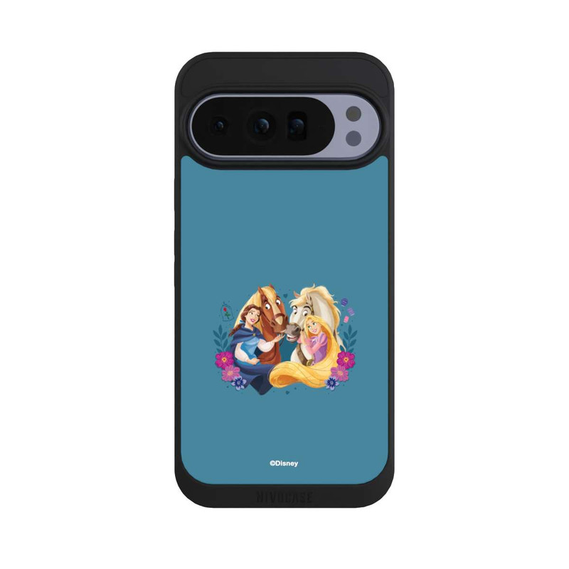 Pixel 10 Pro XL NIVOpure Disney Princess Belle and Rapunzel with Horses