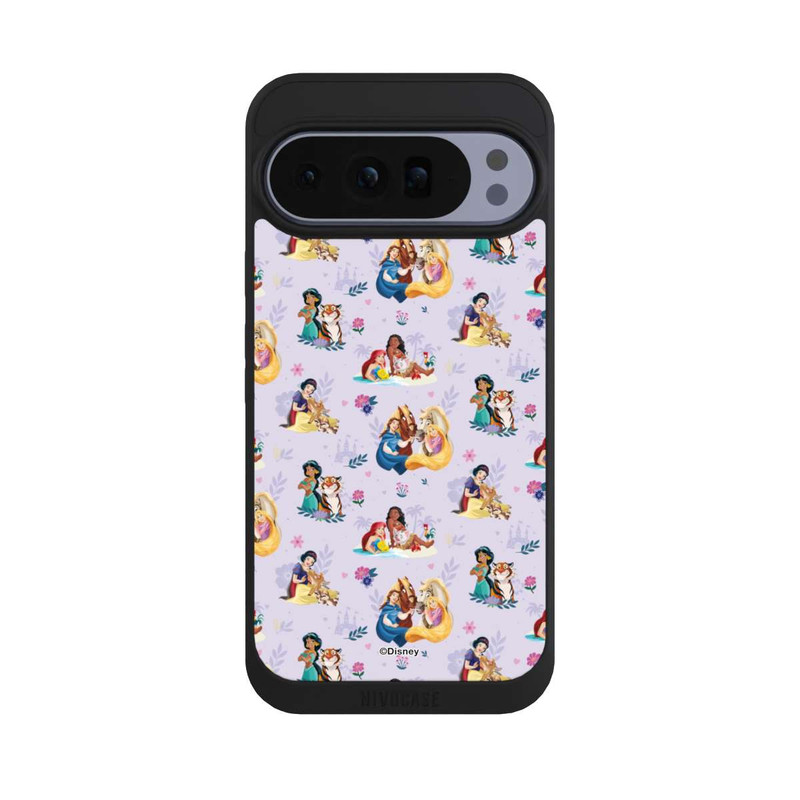 Pixel 10 Pro XL NIVOpure Princess Floral Pattern Purple
