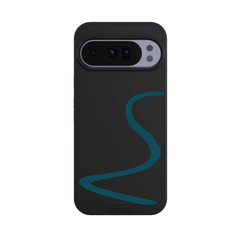 Pixel 10 Pro XL NIVOpure Blue Line Transparent
