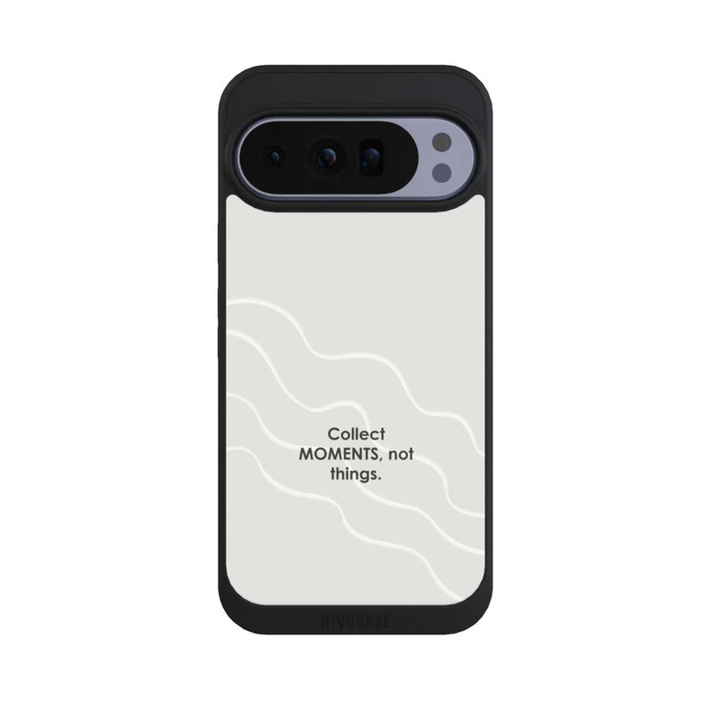 Pixel 10 Pro XL NIVOpure Collect Moments Not Things Grey