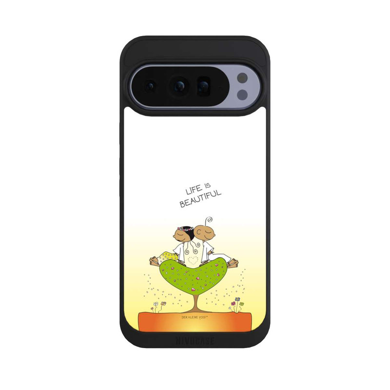 Pixel 10 Pro XL NIVOpure Life is Beautiful Meditation Der Kleine Yogi