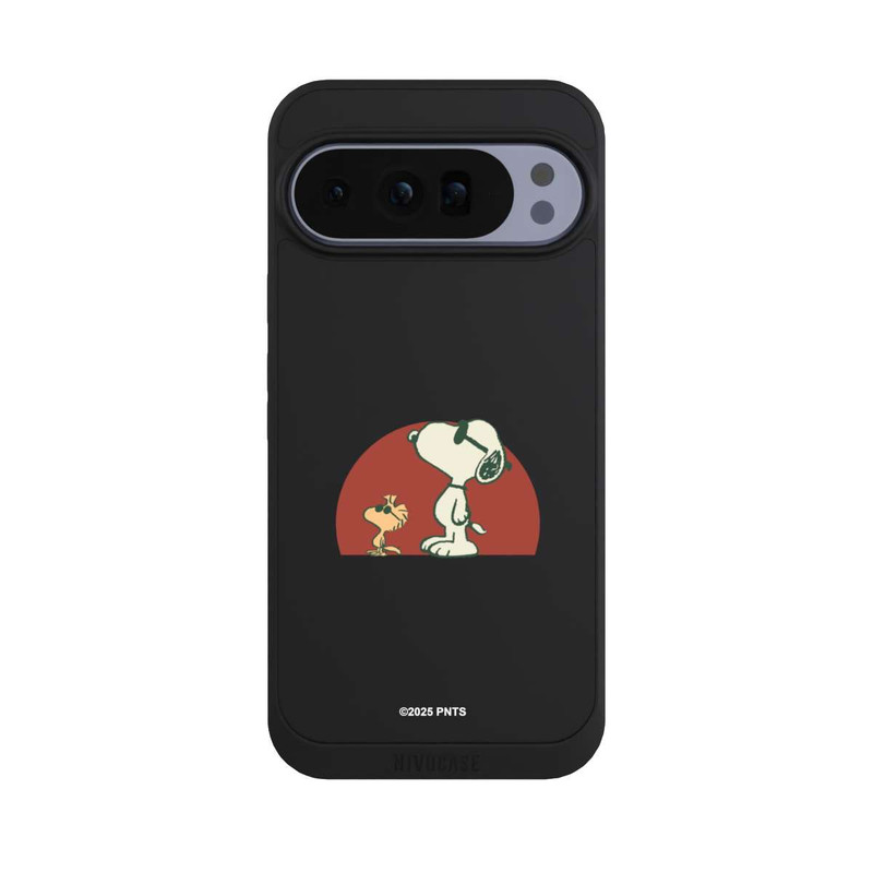 Pixel 10 Pro XL NIVOpure Snoopy Woodstock Far Out transparent