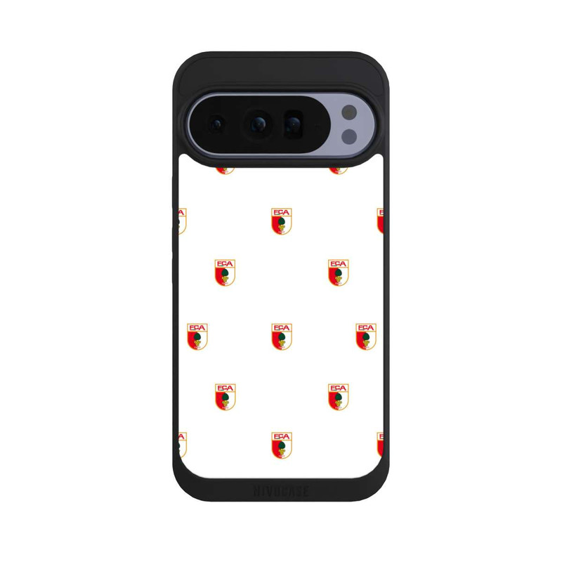 Pixel 10 Pro XL NIVOpure FCA Logo Muster Weiß