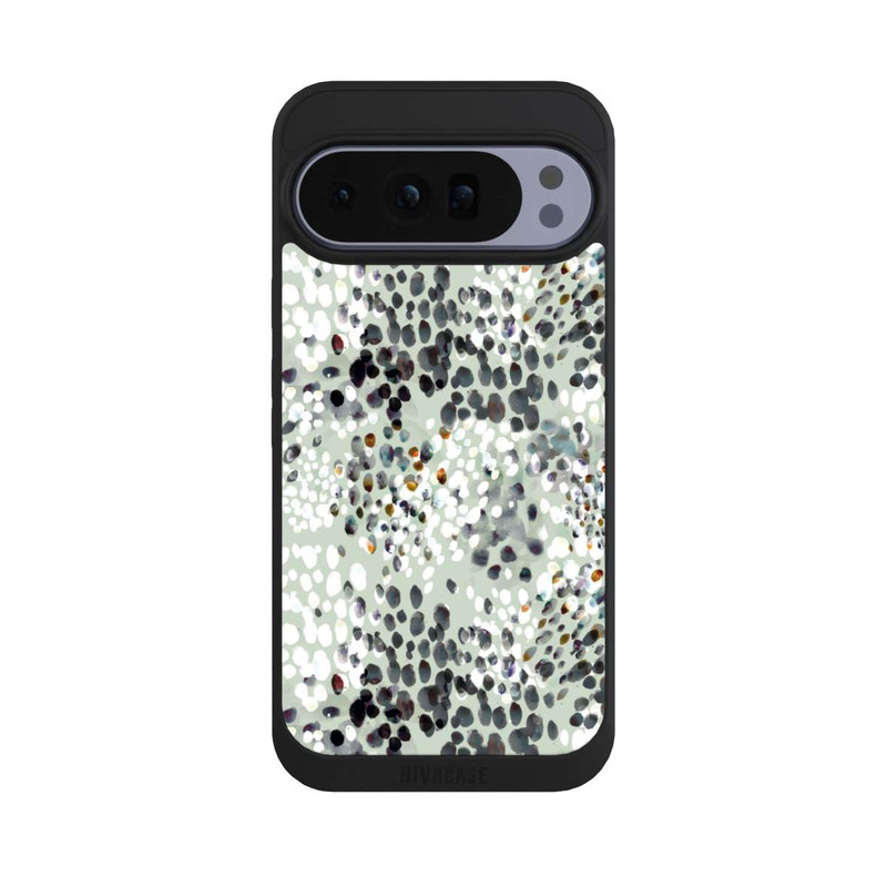 Pixel 10 Pro XL NIVOpure Modern Splash Pattern on Green