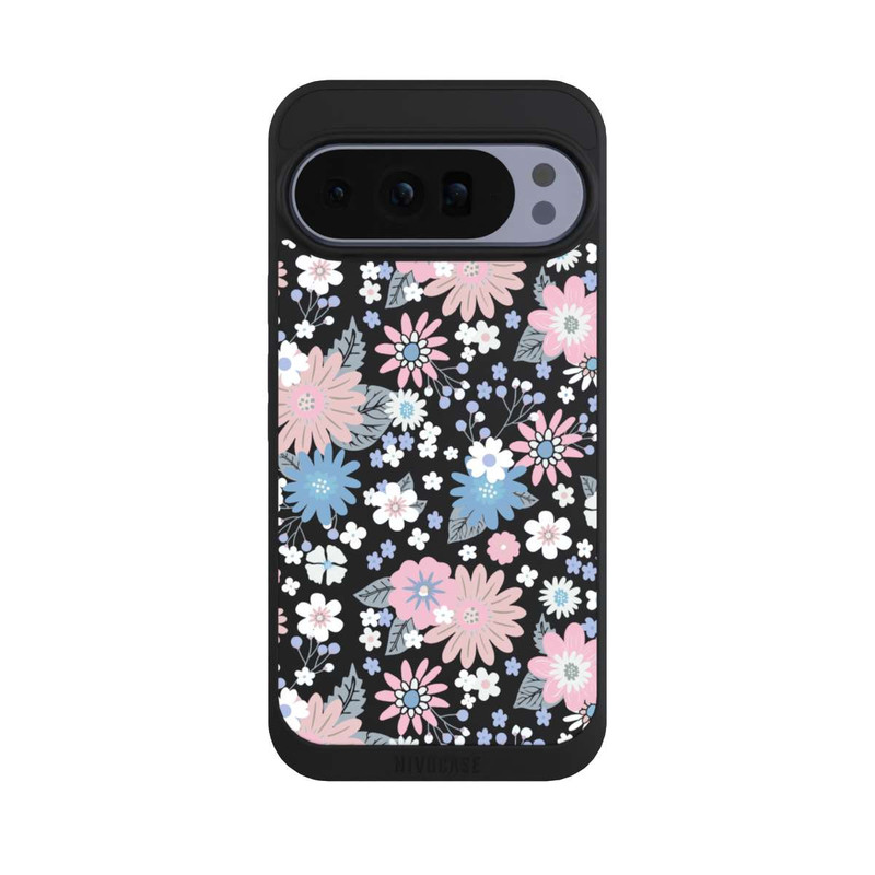 Pixel 10 Pro XL NIVOpure Wildblumenmuster Illustration Pastell Transparent