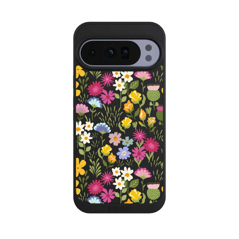 Pixel 10 Pro XL NIVOpure Bunte Sommerblumen Transparent