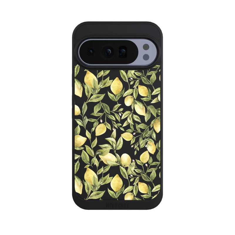 Pixel 10 Pro XL NIVOpure Lemon Summer Pattern Transparent