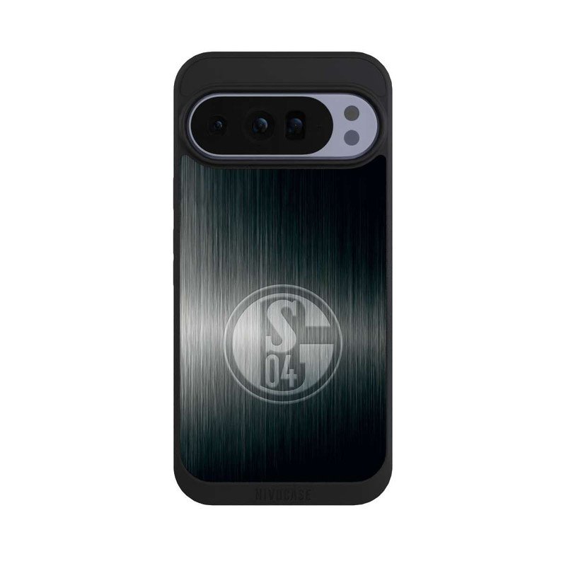 Pixel 10 Pro XL NIVOpure Schalke 04 Metall Look