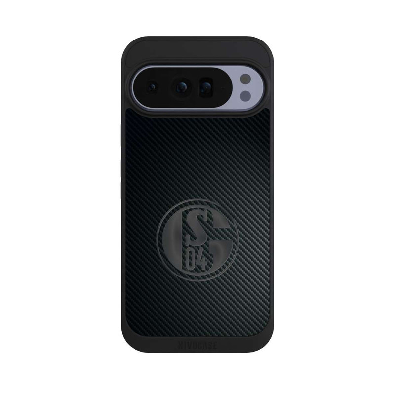Pixel 10 Pro XL NIVOpure Schalke 04 Carbon Look