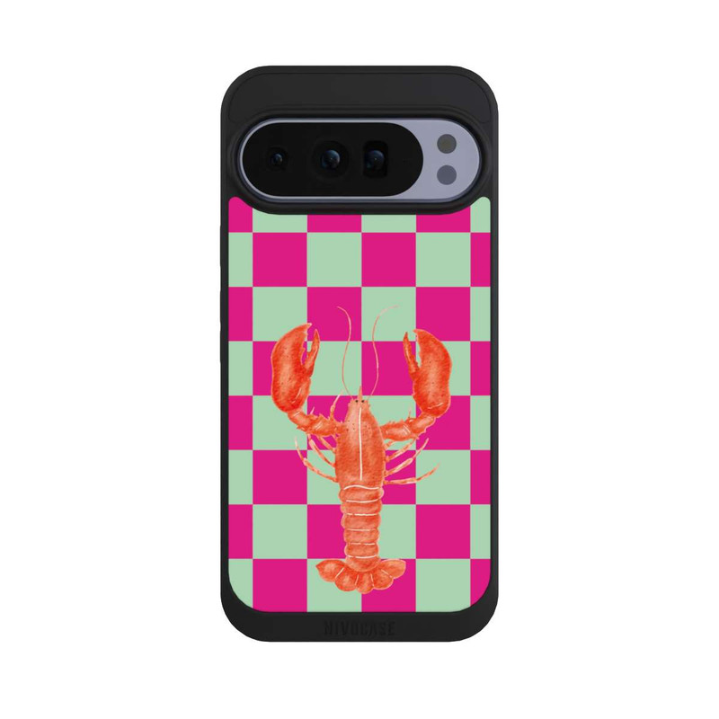 Pixel 10 Pro XL NIVOpure Pink Checkers Lobster
