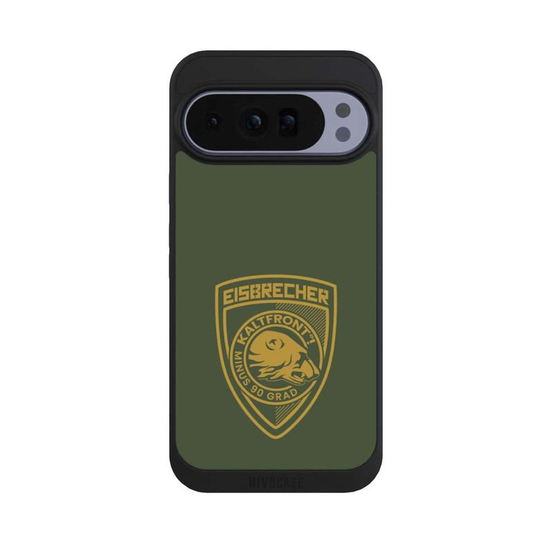 Pixel 10 Pro XL NIVOpure Eisbär Patch Oliv