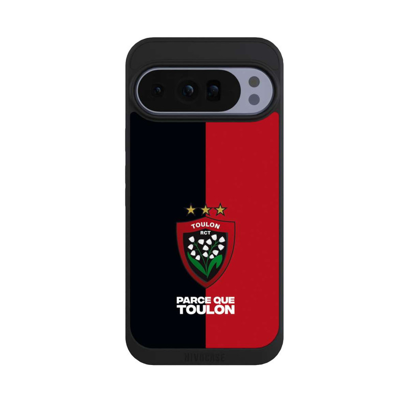Pixel 10 Pro XL NIVOpure RCT Logo Rouge Noir