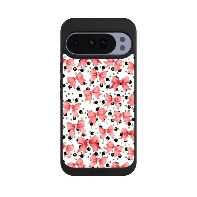 Pixel 10 Pro XL NIVOpure Red Bows and Polka Dots