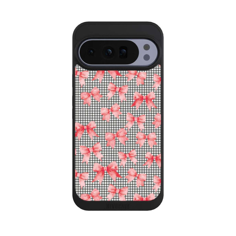 Pixel 10 Pro XL NIVOpure Red Bows and Gingham