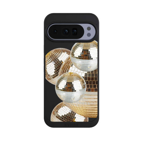 Google Pixel 10 Pro XL NIVOpure Discokugel Gold Transparent mit KI