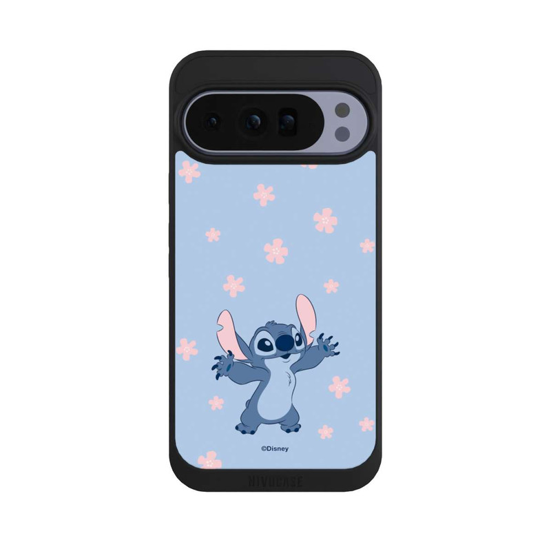 Pixel 10 Pro XL NIVOpure Stitch Pastel Flowers Blue