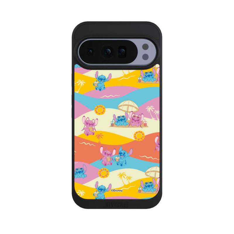 Pixel 10 Pro XL NIVOpure Stitch Neon Summer Pattern