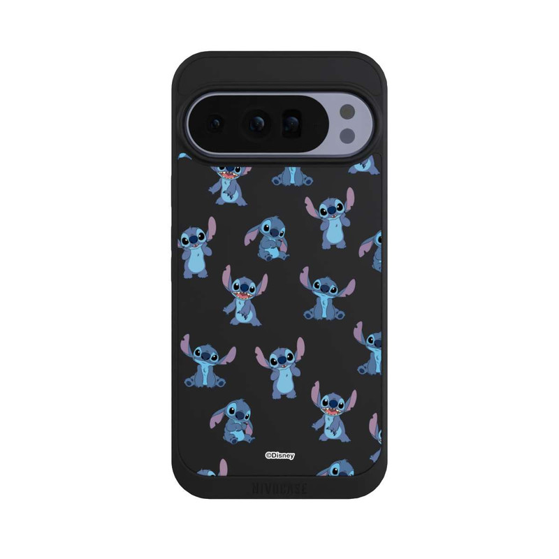 Pixel 10 Pro XL NIVOpure Stitch Faces Pattern Transparent