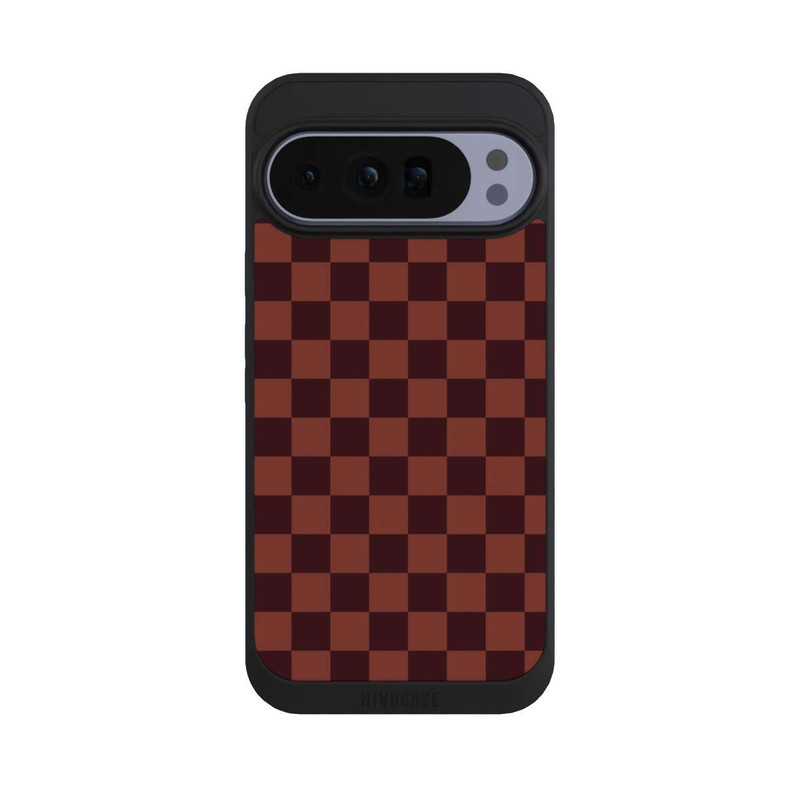 Pixel 10 Pro XL NIVOpure Motif en Damier Rouge