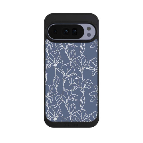 Google Pixel 10 Pro XL NIVOpure Flower Silhouettes on Blue