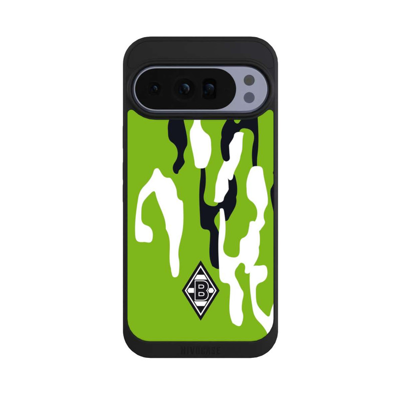 Pixel 10 Pro XL NIVOpure Borussia Raute Grün Weiß Schwarz